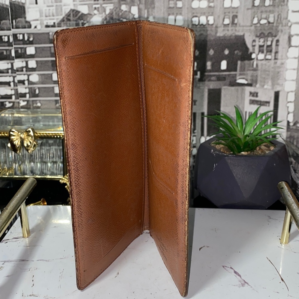 Authentic Louis Vuitton Monogram checkbook Long Wallet - Picture 4 of 14